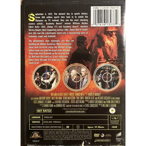 21 Hours at Munich (DVD, 2005) - Picture 2 of 3